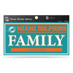 Wholesale Dolphins 3" X 6" True Pride Decal - Family