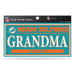 Wholesale Dolphins 3" X 6" True Pride Decal - Grandma