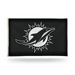 Wholesale Dolphins - Carbon Fiber Design - Banner Flag (3X5)
