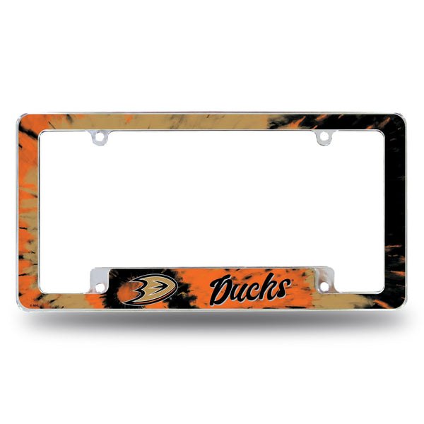 Wholesale Ducks - Tie Dye Design - All Over Chrome Frame (Bottom Oriented)