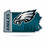 Wholesale-Eagles 18" State Shape Pennant