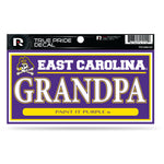 Wholesale East Carolina 3" X 6" True Pride Decal - Grandpa