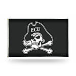 Wholesale East Carolina - Carbon Fiber Design - Banner Flag (3X5)