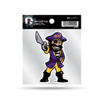 Wholesale East Carolina Mascot Logo Small Style Weeded Decal (4X4") - Peedee