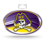 Wholesale East Carolina Metallic Oval Sticker