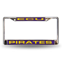 Wholesale East Carolina Purple Laser Chrome Frame