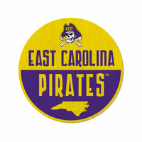 Wholesale East Carolina Shape Cut Logo With Header Card - Classic Design