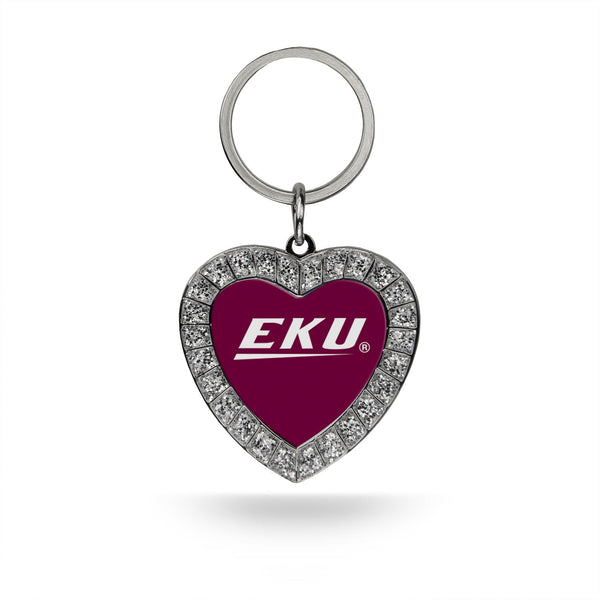Wholesale Eastern Kentucky Rhinestone Heart Keychain