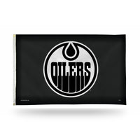 Wholesale Edmonton Oilers - Carbon Fiber Design - Banner Flag (3X5)