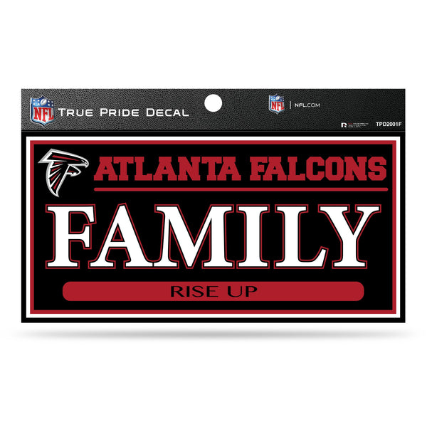 Wholesale Falcons 3" X 6" True Pride Decal - Family