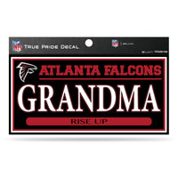 Wholesale Falcons 3" X 6" True Pride Decal - Grandma