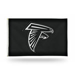 Wholesale Falcons - Carbon Fiber Design - Banner Flag (3X5)