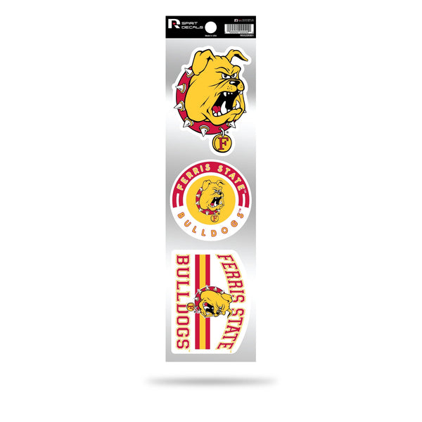 Wholesale Ferris State 3-Piece Retro Spirit Decals