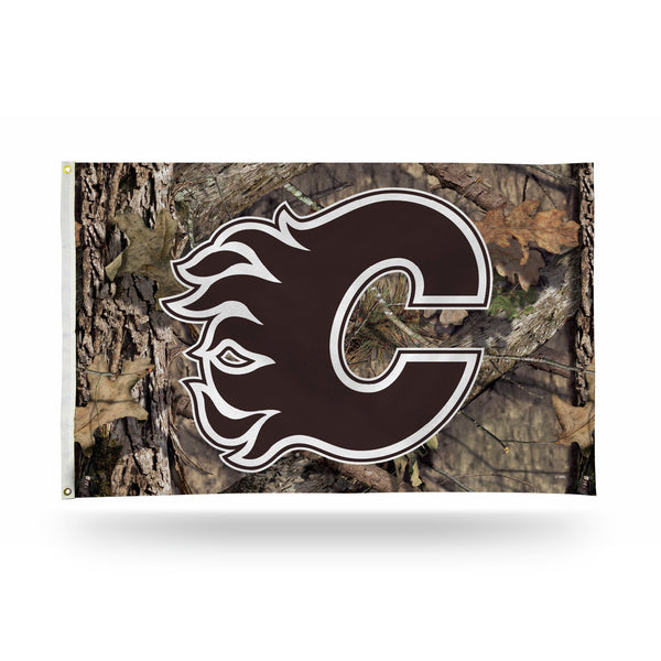 Wholesale Flames / Mossy Oak Camo Break-Up Country Banner Flag (3X5)