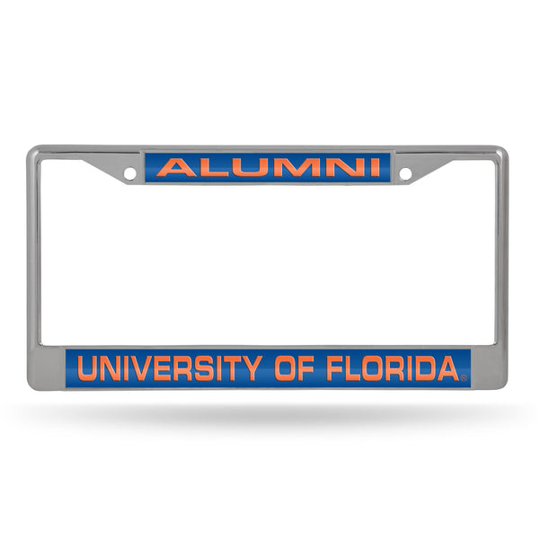 Wholesale Florida - Alumni University Of Florida - Laser Chrome Frame (Blue)