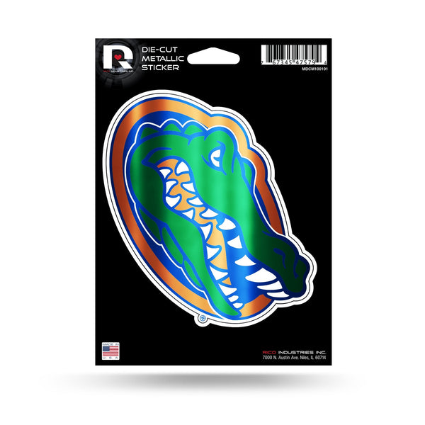 Wholesale Florida Die Cut Metallic Sticker