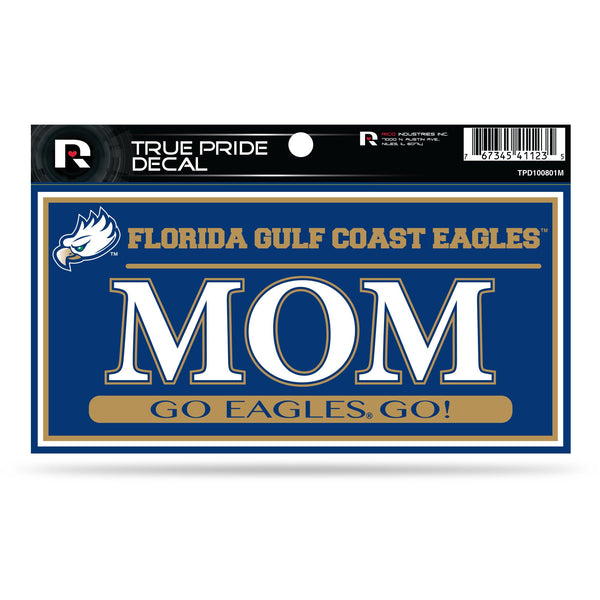 Wholesale Florida Gulf Coast University 3" X 6" True Pride Decal - Mom