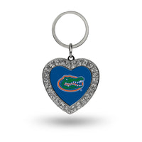 Wholesale Florida Rhinestone Heart Key Chain