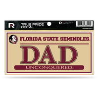 Wholesale Florida State 3" X 6" True Pride Decal - Dad (Alternate)