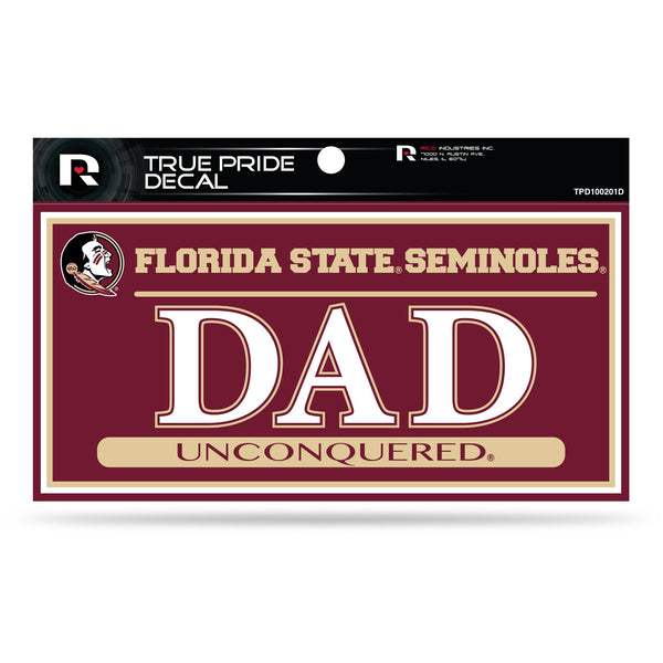 Wholesale Florida State 3" X 6" True Pride Decal - Dad