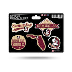 Wholesale Florida State 5 Piece Decal Sheet