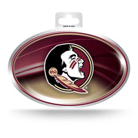 Wholesale Florida State Metallic Oval Sticker