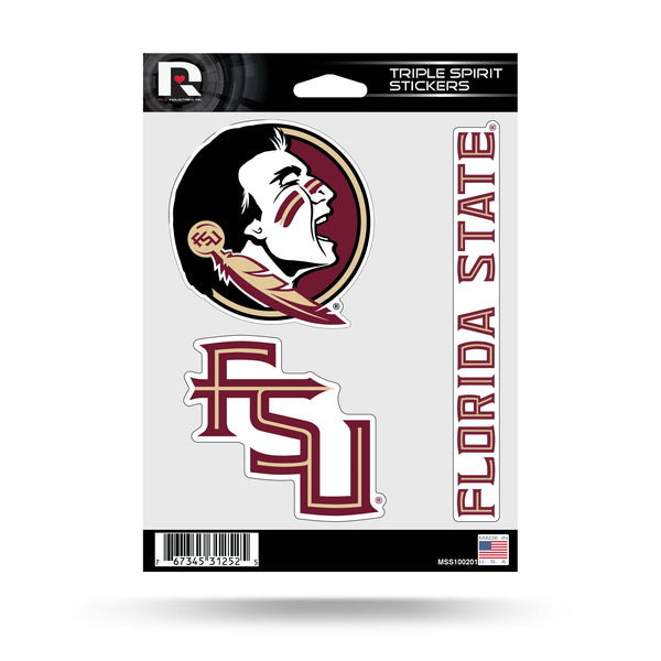 Wholesale Florida State Triple Spirit Stickers