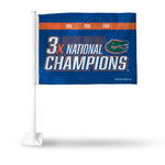 Wholesale Florida University 3 Time College Football Champs Car Flag