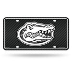 Wholesale Florida University - Carbon Fiber Design - Metal Auto Tag