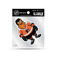 Wholesale Flyers Clear Backer Decal W/ Mascot Logo (4"X4")