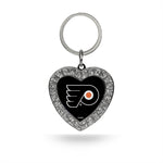 Wholesale Flyers Rhinestone Heart Keychain