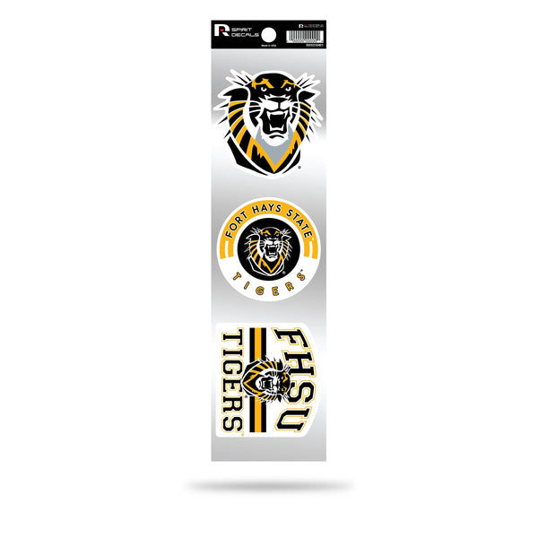 Wholesale Fort Hays State 3-Piece Retro Spirit Decals