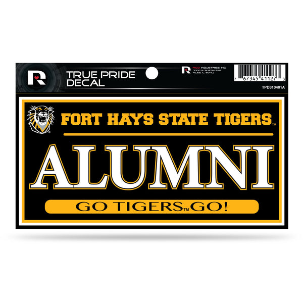 Wholesale Fort Hays State 3" X 6" True Pride Decal - Alumni