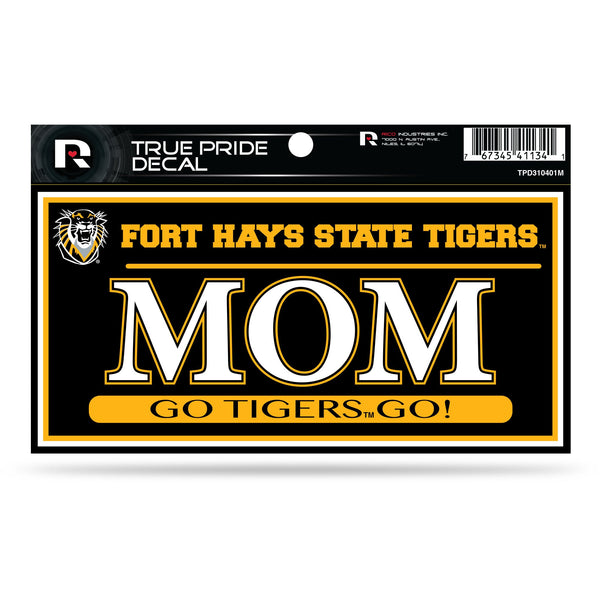 Wholesale Fort Hays State 3" X 6" True Pride Decal - Mom