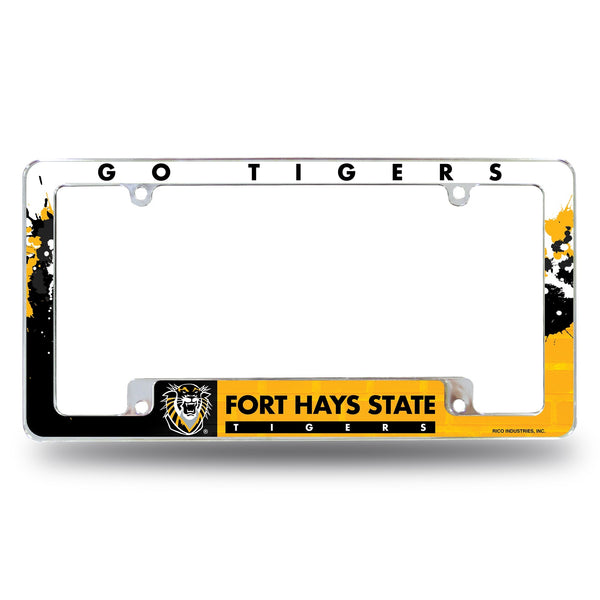 Wholesale Fort Hays State All Over Chrome Frame (Bottom Oriented)