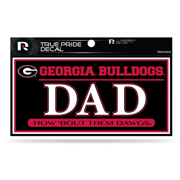 Wholesale Georgia 3" X 6" True Pride Decal - Dad