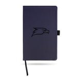 Wholesale Georgia Southern Team Color Laser Engraved Notepad W/ Elastic Band -¬†Navy