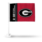 Wholesale Georgia University 2021-22 CFP Championship Bound Car Flag