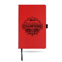 Wholesale Georgia University 2021-22 CFP National Champions Laser Engraved Small Notepad (Red)