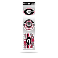 Wholesale Georgia University 3-Piece Retro Spirit Decals