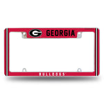 Wholesale Georgia University Alternate Design All Over Chrome Frame - Top Oriented