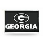 Wholesale Georgia University - Carbon Fiber Design - Banner Flag (3X5)