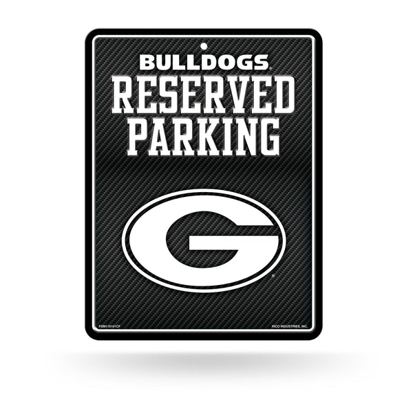 Wholesale Georgia University - Carbon Fiber Design - Metal Parking Sign