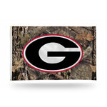 Wholesale Georgia University / Mossy Oak Camo Break-Up Country Banner Flag (3X5)