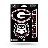 Wholesale Georgia University Triple Play Sticker