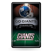 Wholesale Giants - Ny 11X17 Large Embossed Metal Wall Sign