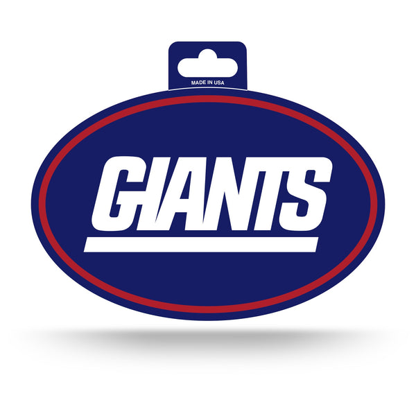 Wholesale Giants - NY Full Color Oval Sticker