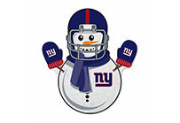 Wholesale Giants - Ny Snowman Shape Cut Pennant