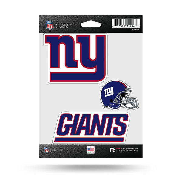 Wholesale Giants - NY Triple Spirit Stickers