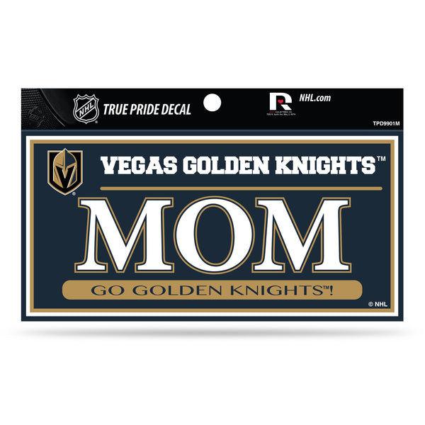 Wholesale Golden Knights 3" X 6" True Pride Decal - Mom